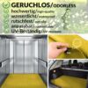 Gummiläufer Antirutsch Premium TPE Geruchsarm Bodenbelag Riffelblechoptik Gelb 3mm Stark 100 cm Breite