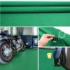 Gummiläufer Antirutsch Premium TPE Geruchsarm Bodenbelag Riffelblechoptik Grün 3mm Stark 100 cm Breite