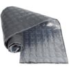 Gummimatte Meterware TPE Gummiläufer Premium Geruchsarm Bodenbelag Noppen Schwarz 3mm 100 cm Breite