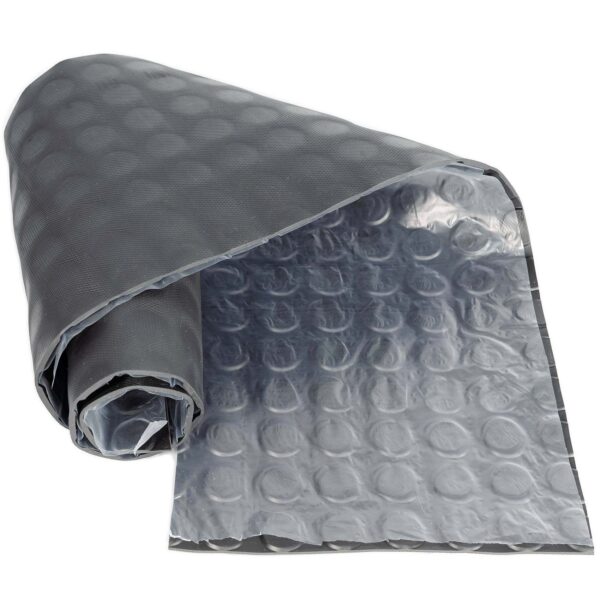 Gummimatte Meterware TPE Gummiläufer Premium Geruchsarm Bodenbelag Noppen Schwarz 3mm 100 cm Breite