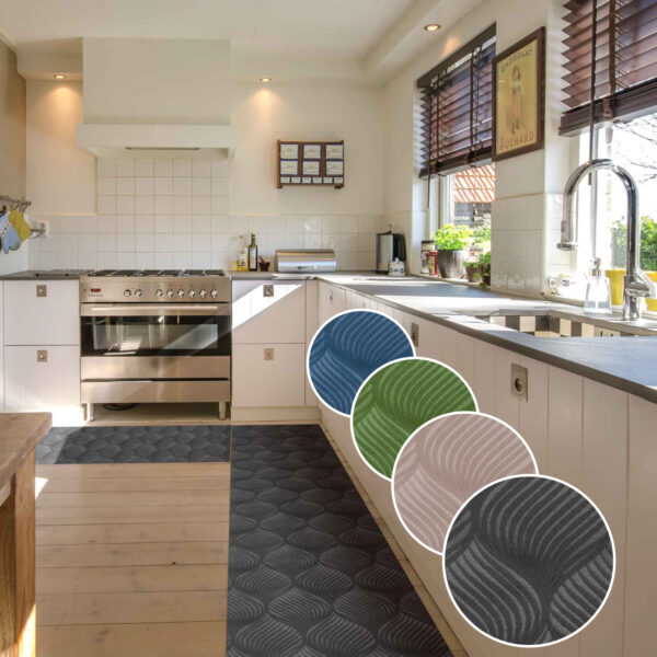 Küchenläufer Teppichläufer Läufer Flur abwischbar Textil Baker Breite 67cm
