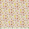 Wachstuch Tischdecke abwaschbar Wachstischdecke Meterware Rechteck Nachtisch Beige Outdoor Tischdecke Gartentischdecke