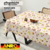 Wachstuch Tischdecke abwaschbar Wachstischdecke Meterware Rechteck Nachtisch Beige Outdoor Tischdecke Gartentischdecke