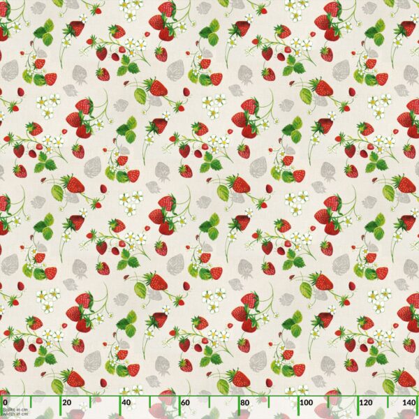 Wachstuch Tischdecke abwaschbar Wachstischdecke Meterware Rechteck Erdbeeren Outdoor Tischdecke Gartentischdecke