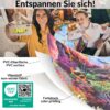 Wachstuch Tischdecke abwaschbar Wachstischdecke Meterware Aquarium Outdoor Tischdecke Gartentischdecke