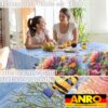 Wachstuch Tischdecke abwaschbar Wachstischdecke Meterware Aquarium Outdoor Tischdecke Gartentischdecke