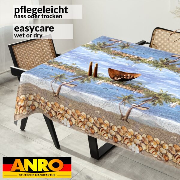 Wachstuch Tischdecke abwaschbar Wachstischdecke Meterware Urlaub Outdoor Tischdecke Gartentischdecke