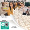 Wachstuch Tischdecke abwaschbar Wachstischdecke Meterware Herz Beige Outdoor Tischdecke Gartentischdecke