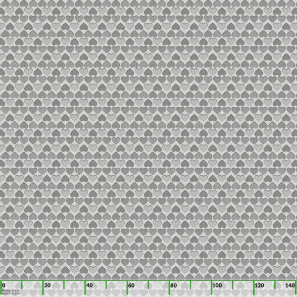 Wachstuch Tischdecke abwaschbar Wachstischdecke Meterware Herz Grau Outdoor Tischdecke Gartentischdecke