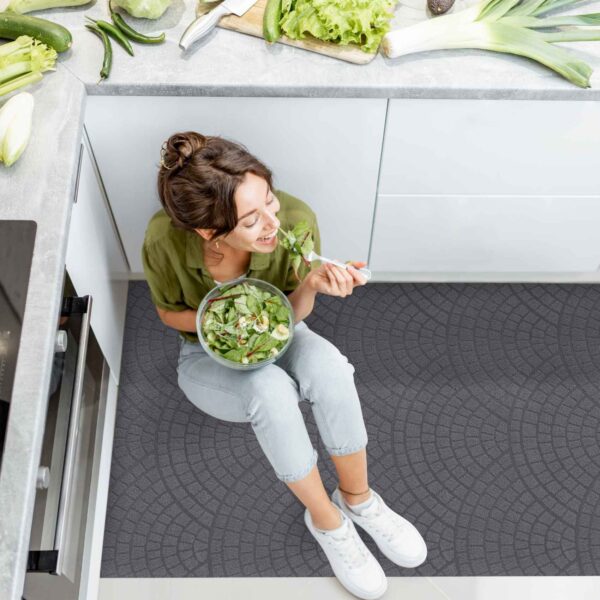 Teppich Läufer Küchenläufer Premium 3-Schicht Boden gummiert Läufer waschbar Davis Breite 100cm