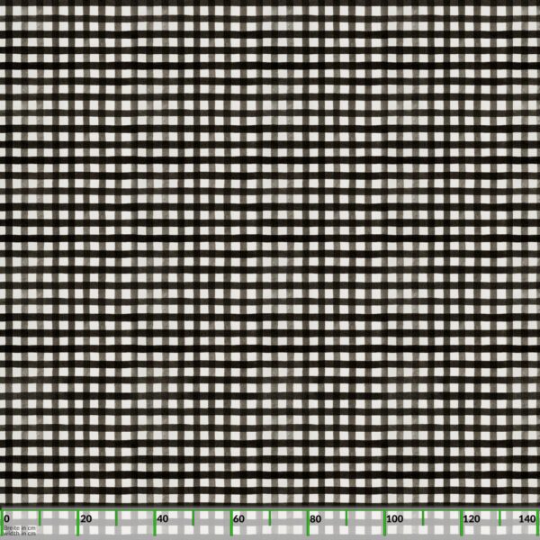 Wachstuch Tischdecke abwaschbar Wachstischdecke Meterware Rechteck Karo Schwarz Outdoor Tischdecke Gartentischdecke