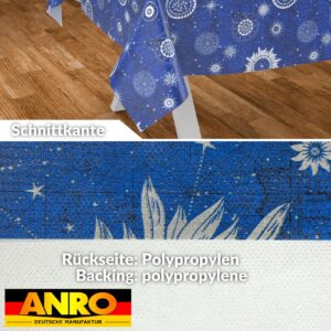 Wachstuch Tischdecke abwaschbar Wachstischdecke Meterware Rechteck Astrologie Outdoor Tischdecke Gartentischdecke