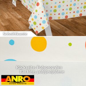 Wachstuch Tischdecke abwaschbar Wachstischdecke Meterware Rechteck Party Outdoor Tischdecke Gartentischdecke