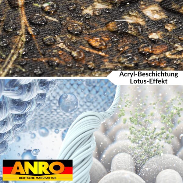 Tischdecke abwaschbar Stofftischdecke Gartentischdecke Textil Tischtuch Tafeldecke Meterware Waldboden