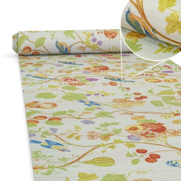 Küchenläufer waschbar Textil + PVC Küchenteppich rutschfest Sprinty Botanic Mehrfarbig 50cm Breit