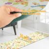 Küchenläufer waschbar Textil + PVC Küchenteppich rutschfest Sprinty Botanic Mehrfarbig 50cm Breit
