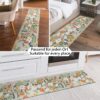 Küchenläufer waschbar Textil + PVC Küchenteppich rutschfest Sprinty Prato Mehrfarbig 50cm Breit