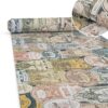 Küchenläufer waschbar Textil + PVC Küchenteppich rutschfest Sprinty Fortuna Mehrfarbig 50cm Breit