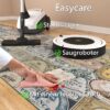 Küchenläufer waschbar Textil + PVC Küchenteppich rutschfest Sprinty Fortuna Mehrfarbig 50cm Breit