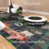 Küchenläufer waschbar Textil + PVC Küchenteppich rutschfest Sprinty Pesca Mehrfarbig 50cm Breit