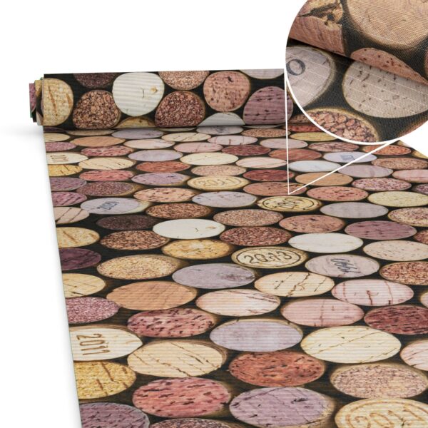 Küchenläufer waschbar Textil + PVC Küchenteppich rutschfest Sprinty Malaga Mehrfarbig 50cm Breit