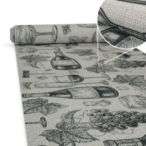 Küchenläufer waschbar Textil + PVC Küchenteppich rutschfest Sprinty Mehrfarbig 50cm Breit
