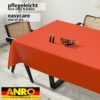 Wachstuch Tischdecke abwaschbar Meterware Wachstuchtischdecke Gartentischdecke 140cm Uni Rot