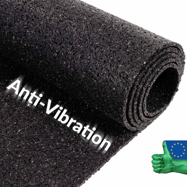 Bautenschutzmatte Antivibrationsmatte Gummigranulatmatte Antirutschmatte 5mm Stark Meterware 80/100cm