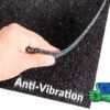 Bautenschutzmatte Antivibrationsmatte Gummigranulatmatte Antirutschmatte 5mm Stark Meterware 80/100cm