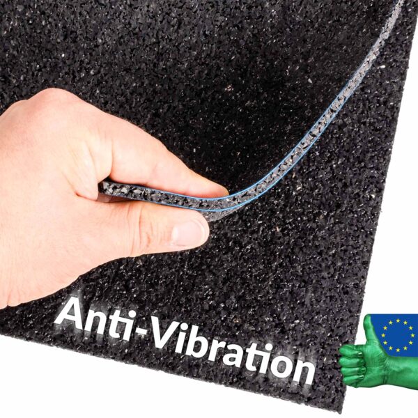 Bautenschutzmatte Antivibrationsmatte Gummigranulatmatte Antirutschmatte 5mm Stark Meterware 80/100cm