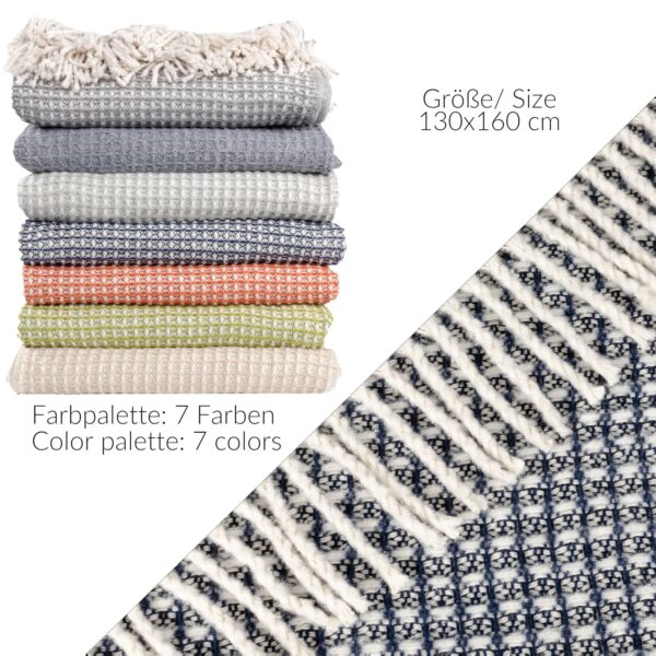 Tagesdecke Kuscheldecke Bettüberwurf Wohndecke Couchdecke Sofadecken Beatriz viele Farben und Designs