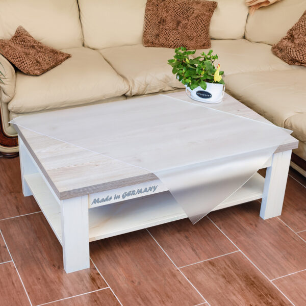 Tischfolie 2mm Matt Tischschutzfolie Schutzfolie einseitig mattiert 90cm Breite