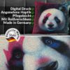 Kissenbezug Dekokissen Sofakissen Kissenhülle Zierkissen Pop Art mit und ohne Füllung 40x40cm Panda