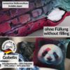 Kissenbezug Dekokissen Sofakissen Kissenhülle Zierkissen Pop Art mit und ohne Füllung 40x40cm Panda