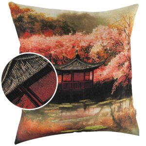 Kissenbezug Dekokissen Sofakissen Kissenhülle Zierkissen Pop Art mit und ohne Füllung 40x40cm Sakura