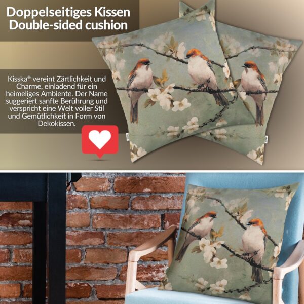Kissenbezug Dekokissen Sofakissen Kissenhülle Zierkissen Pop Art mit und ohne Füllung 40x40cm Robin