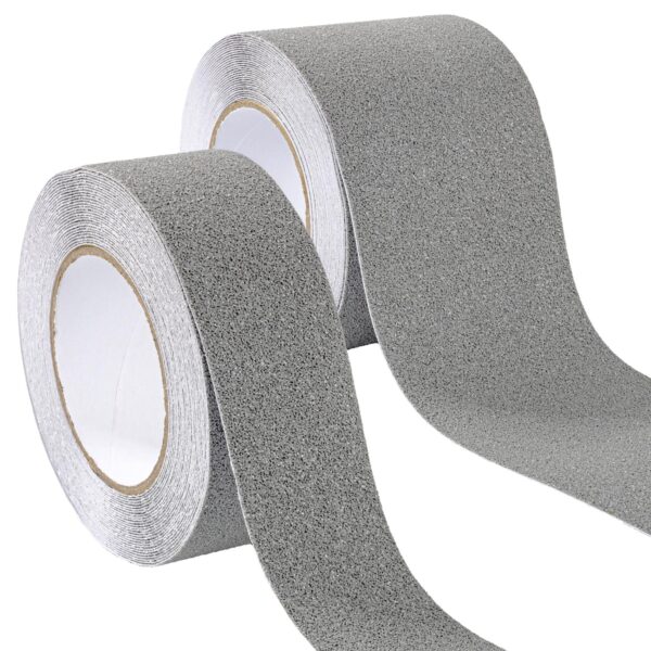 Antirutsch Klebeband selbstklebend Klebestreifen Tape Band rutschfest FixoFlex Breite 5 & 10cm Grau 10m Rolle