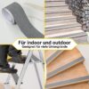 Antirutsch Klebeband selbstklebend Klebestreifen Tape Band rutschfest FixoFlex Breite 5 & 10cm Grau 10m Rolle