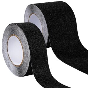 Antirutsch Klebeband selbstklebend Klebestreifen Tape Band rutschfest FixoFlex Breite 5 & 10cm Schwarz 10m Rolle