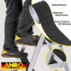 Antirutsch Klebeband selbstklebend Klebestreifen Tape Band rutschfest FixoFlex Breite 5 & 10cm Schwarz 10m Rolle