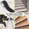 Antirutsch Klebeband selbstklebend Klebestreifen Tape Band rutschfest FixoFlex Breite 5 & 10cm Schwarz 10m Rolle