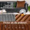Plüsch Cord Kissen Kissenbezug Sofakissen Big Cord Dekokissen mit & ohne Füllung 4 Größen Fuchsrot