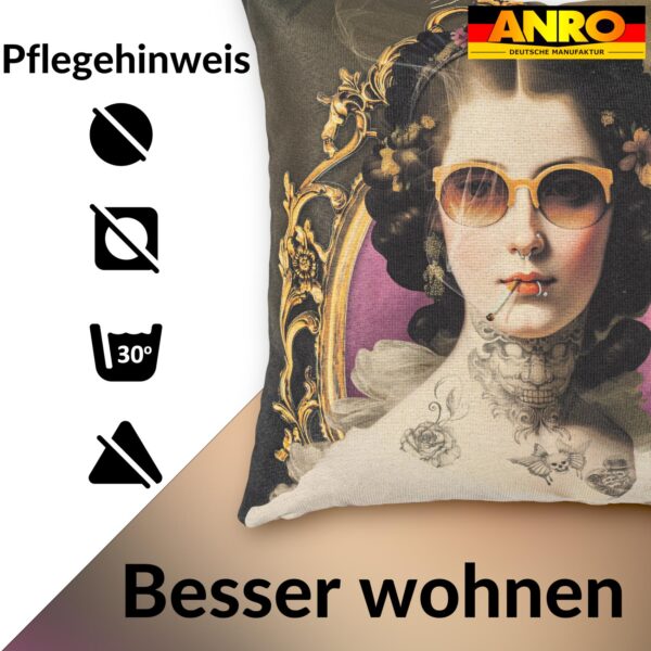 Dekokissen Pop Art Kissenbezug Zierkissen Sofakissen bedruckt mit & ohne Füllung 40x40cm Isabella
