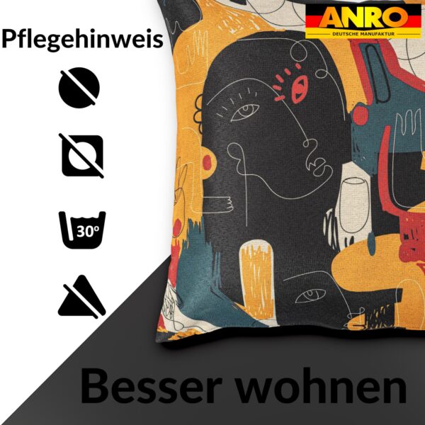 Dekokissen Pop Art Kissenbezug Zierkissen Sofakissen bedruckt mit & ohne Füllung 40x40cm Art