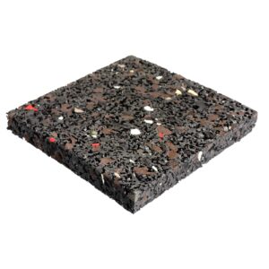 Antivibrations Pads Antivibrationsunterlage Bautenschutzmatte Antirutschunterlage Terrassenpads Vibrationsdämpfer 10x10cm 10/15mm