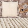 Cord Kissen Kissenbezug Sofakissen Cord Dekokissen Kissenhülle mit & ohne Füllung 4 Größen Creme