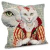 Kissenhülle Gobelin Kissen Jacquard Sofakissen Dekokissen mit & ohne Füllung 45x45cm Königin