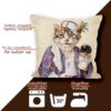 Kissenhülle Gobelin Kissen Jacquard Sofakissen Dekokissen mit & ohne Füllung 45x45cm Sultan