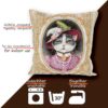 Kissenhülle Gobelin Kissen Jacquard Sofakissen Dekokissen mit & ohne Füllung 45x45cm Milady