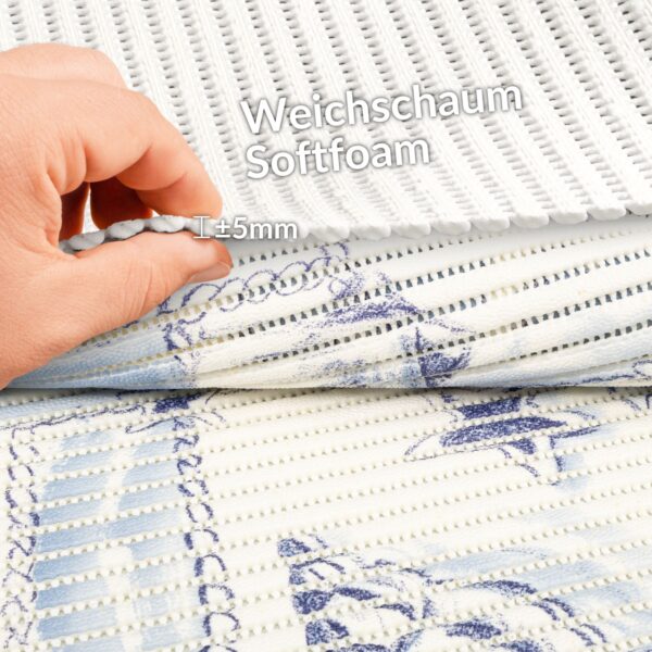 Weichschaummatte Badematte rutschfest Badvorleger Meterware Antirutschmatte Delfine 65cm
